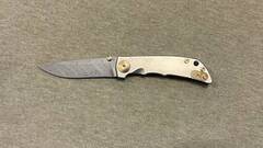 Фото Складной нож Spartan Harsey Folding Damascus, сталь дамаск, рукоять титан