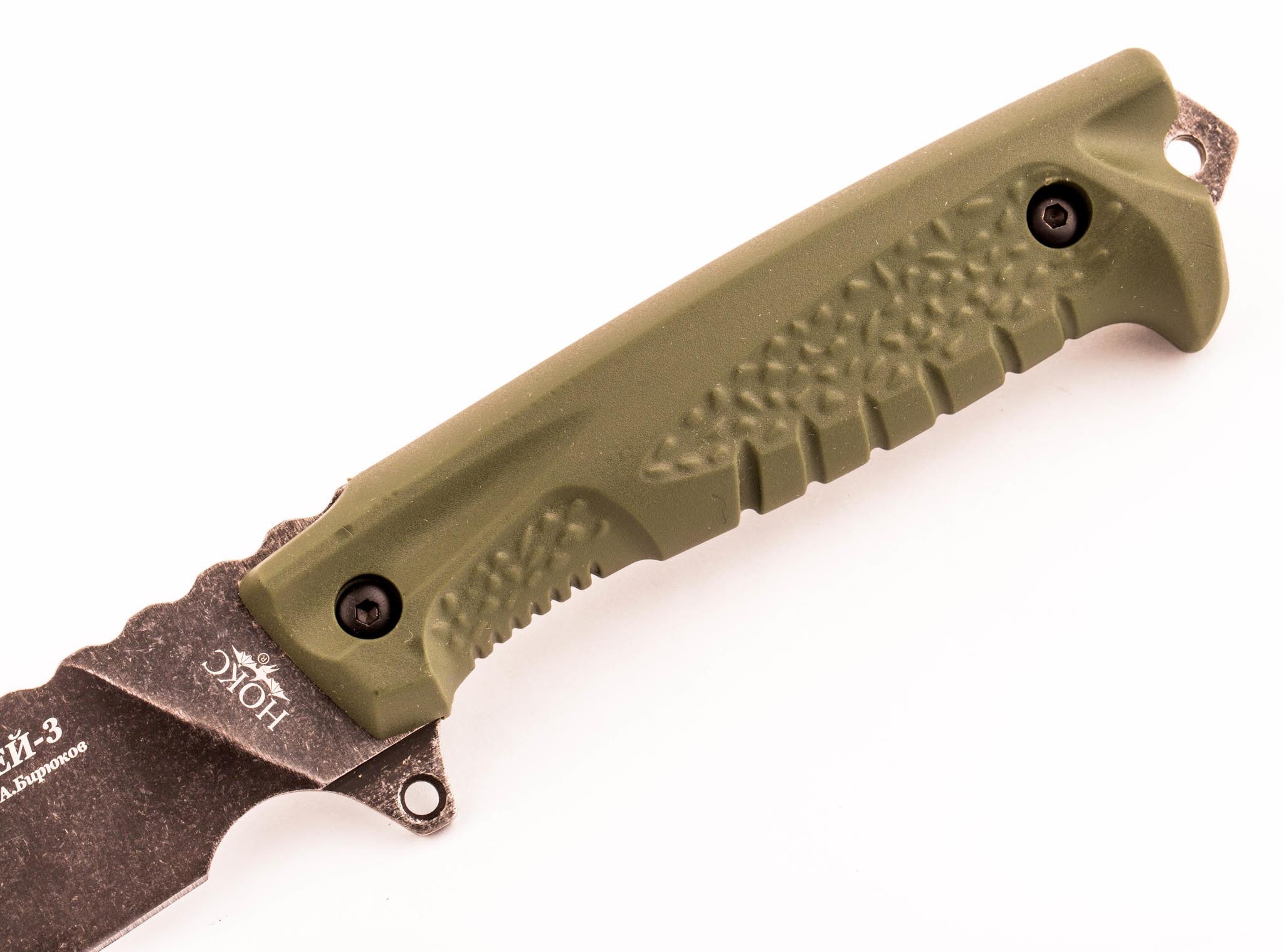 Нож Антей 3, AUS-8, зеленая рукоять, НОКС - фото 3
