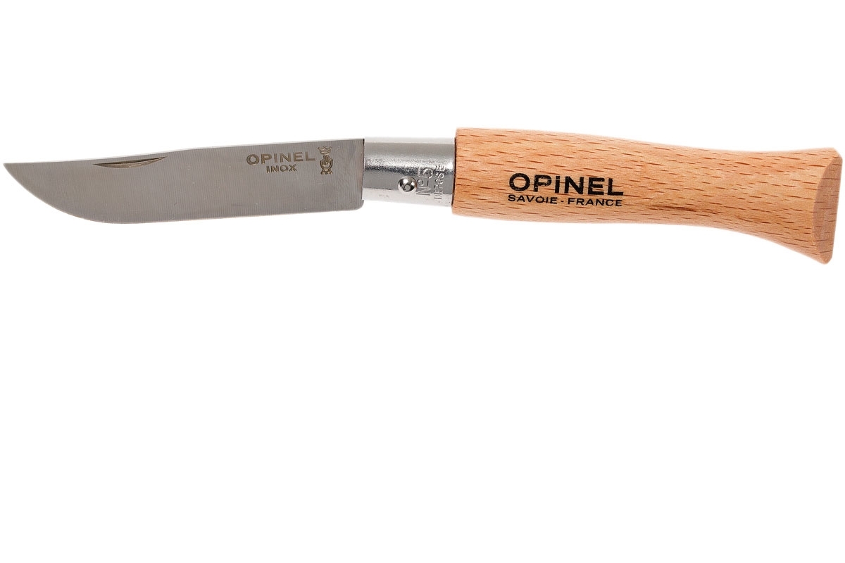 Складной Нож Opinel Stainless steel №5, нержавеющая сталь Sandvik 12C27, бук, 001072 от Ножиков