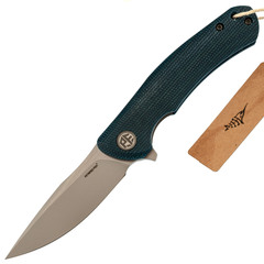 Фото Складной нож Petrified Fish Warrior 949XBM, сталь K110, микарта