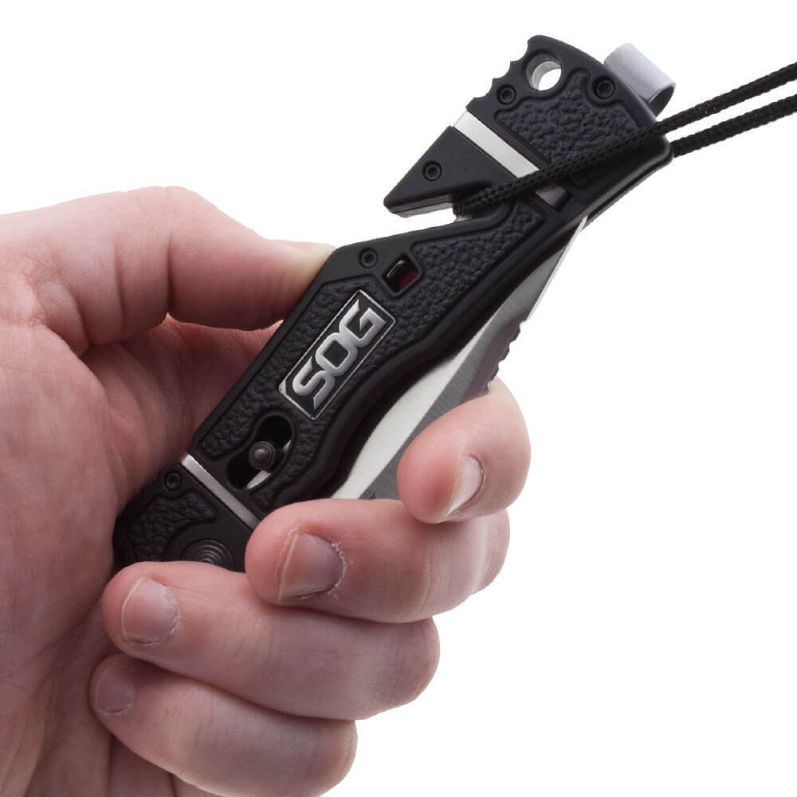 Складной нож TRIDENT ELITE - SOG TF101, сталь AUS-8, рукоять термопластик GRN с резиновыми вставками - фото 8