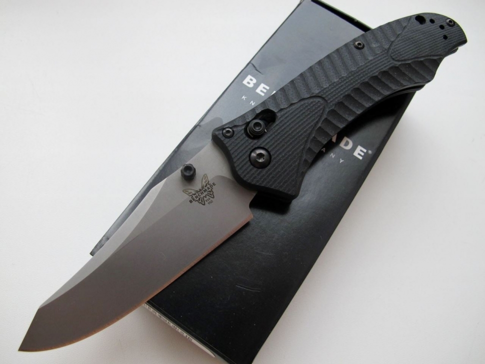 Нож складной Benchmade Rift 950-1, сталь 154CM, рукоять G10 - фото 4