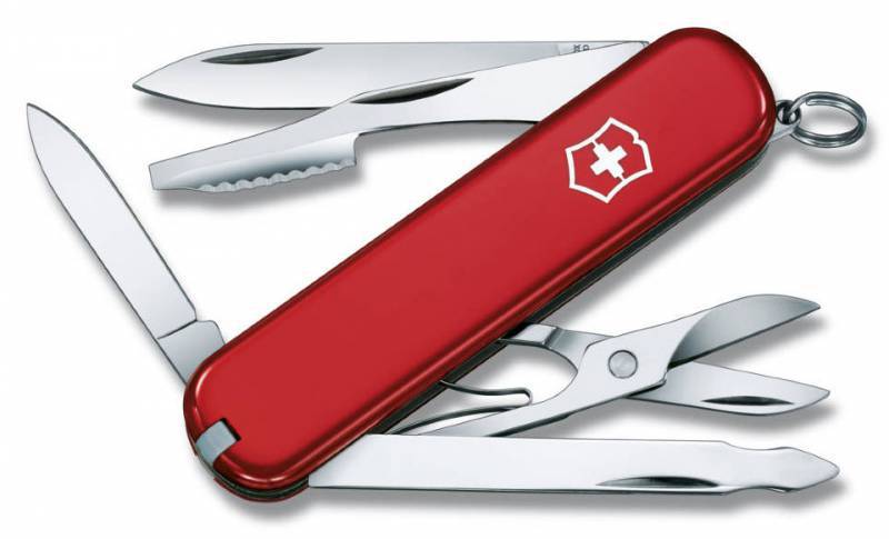 Нож перочинный Victorinox Executive 0.6603 74мм 10 функций красный - фото 1