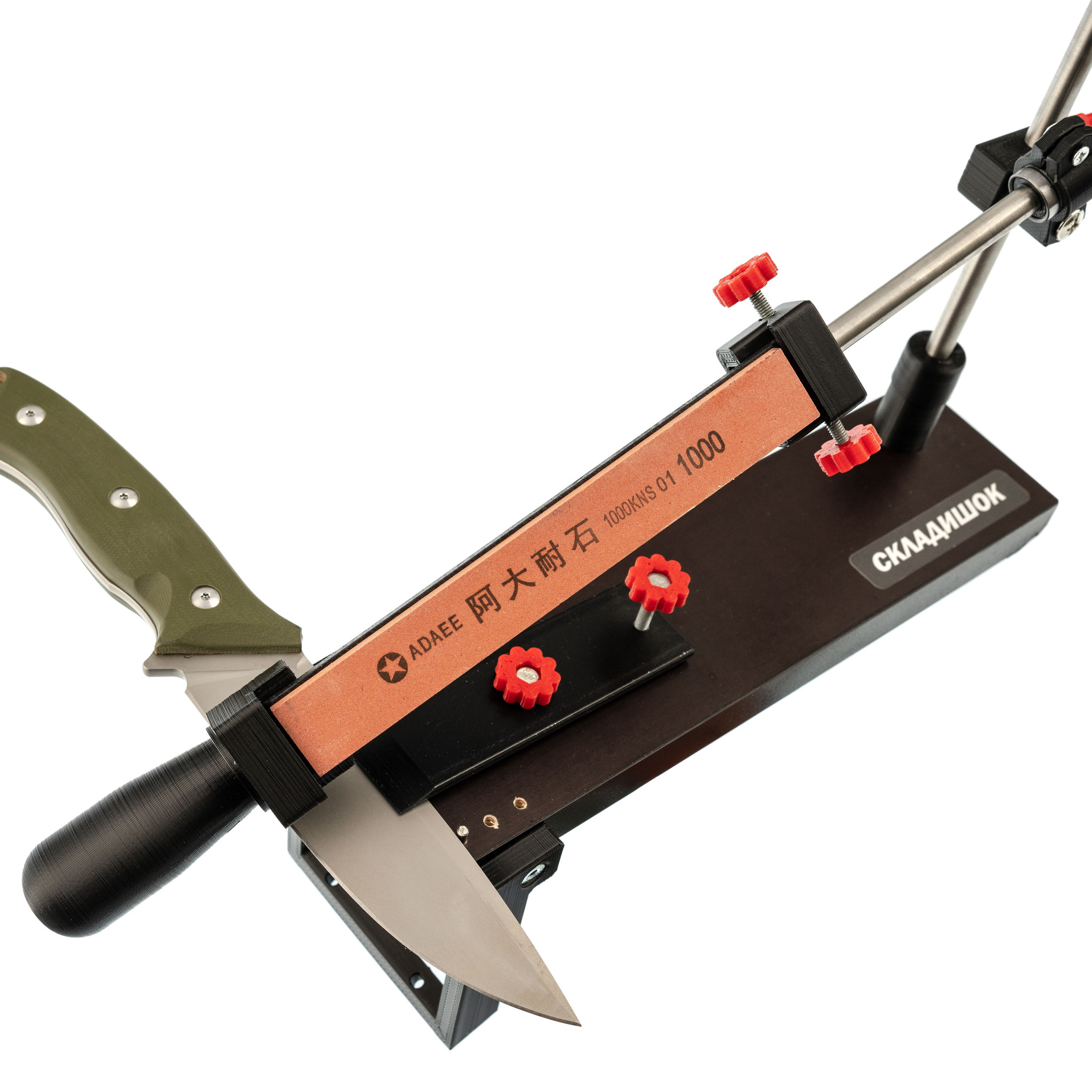 Нож для станка СМЖ-172А (110х40х18мм) с резьбой М12
