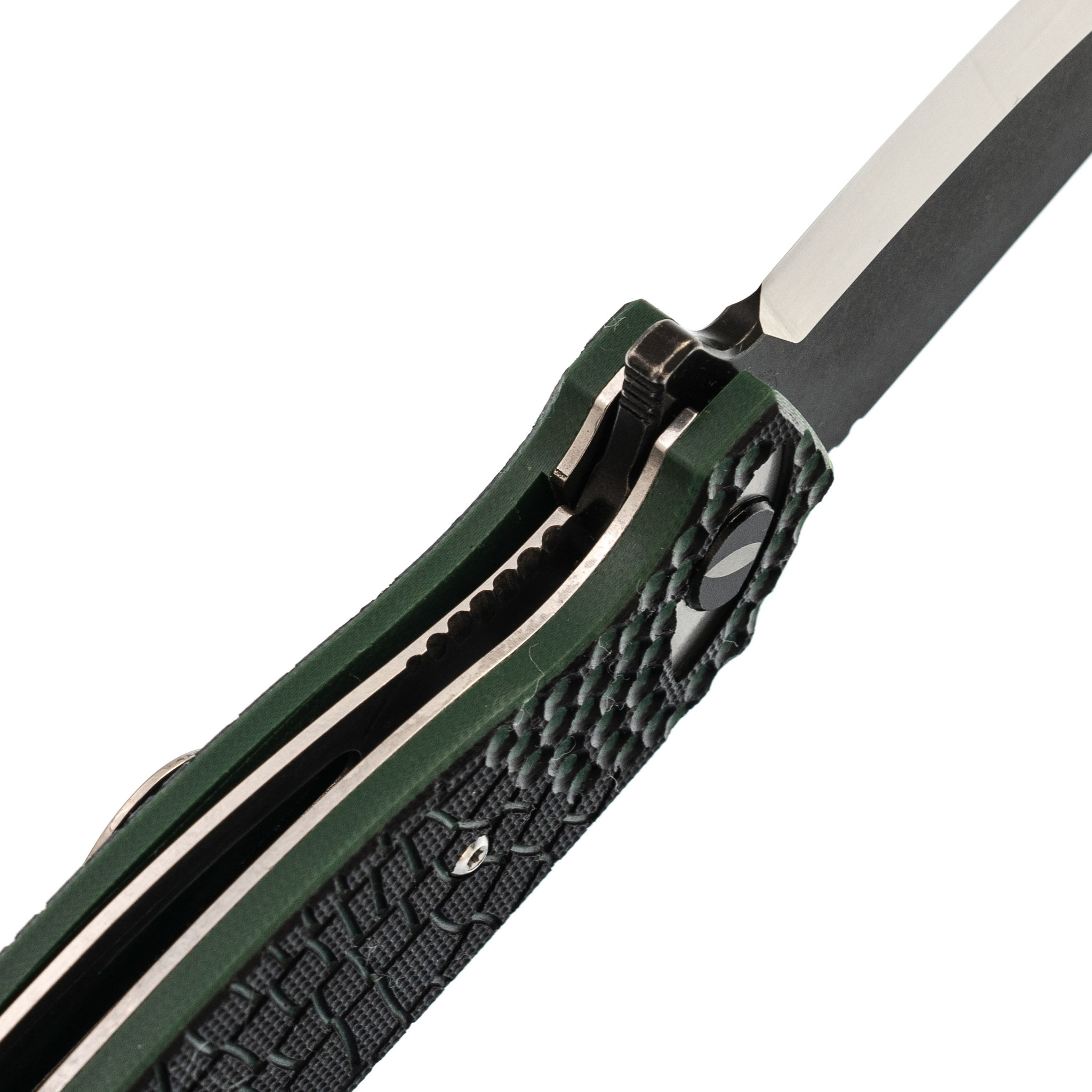 Складной нож Рептилия-02 Reptilian, сталь D2, рукоять Black G10 - фото 4