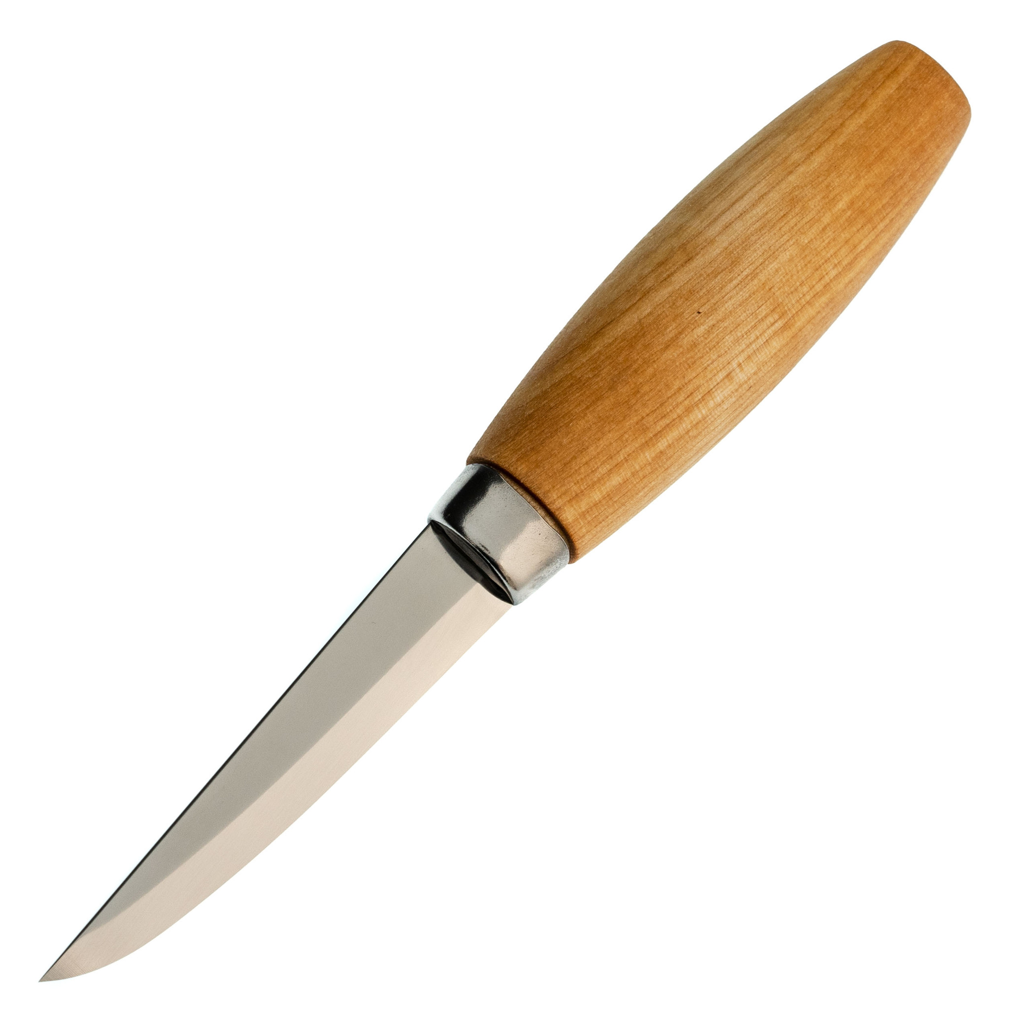 Нож Mora wood carving 80 carbon, сталь 80CrV2, ясень