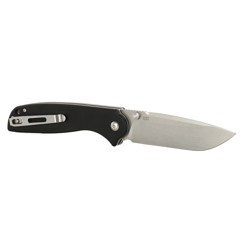 Складной нож Ganzo G6803-BK, сталь 8CR14, рукоять G10, черный - фото 4