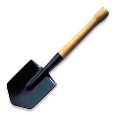 Фото Лопата саперная с чехлом Cold Steel Special Forces Shovel, углеродистая сталь, рукоять дерево