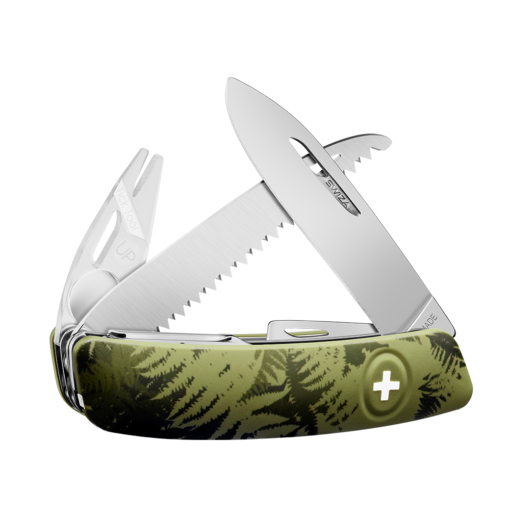 Швейцарский нож SWIZA TT05 Tick Tool, 95 мм, 12 функций, хаки - фото 2