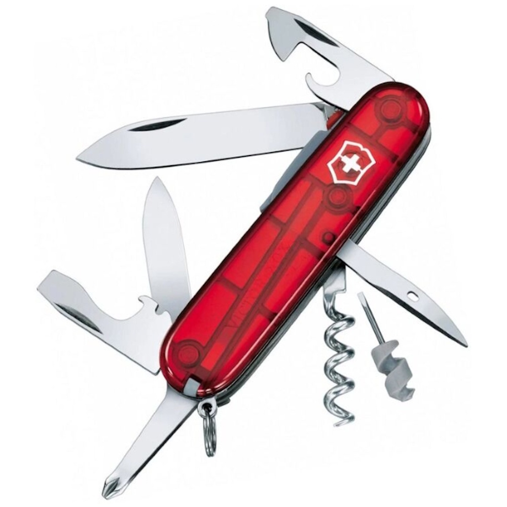 

Многофункциональный нож Victorinox Spartan Lite Translucent Red 91мм