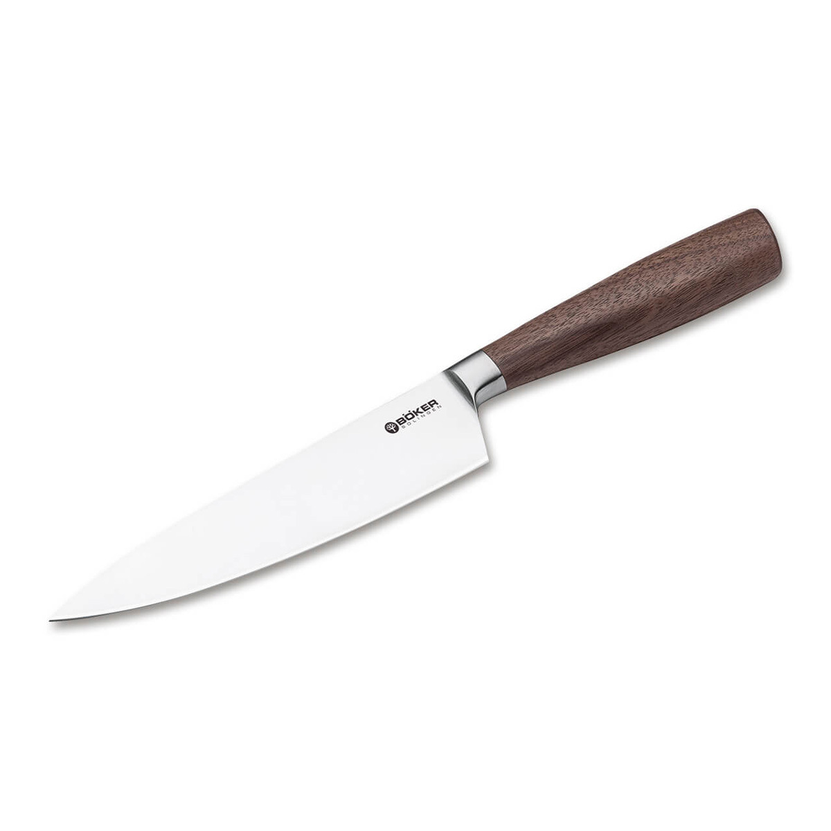 Кухонный нож Boker Core Chef's Knife Small, сталь X50CrMoV15, рукоять орех - фото 1