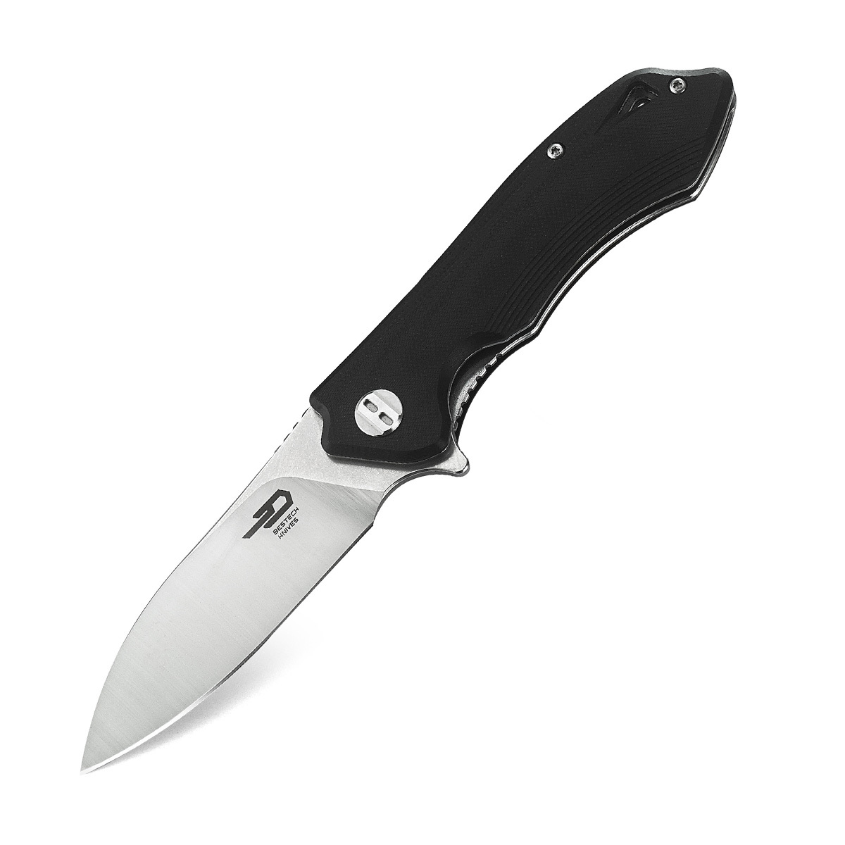 Складной нож Bestech Beluga, сталь D2, рукоять черная G10