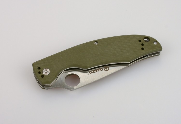 Нож Ganzo G732 зеленый - фото 4