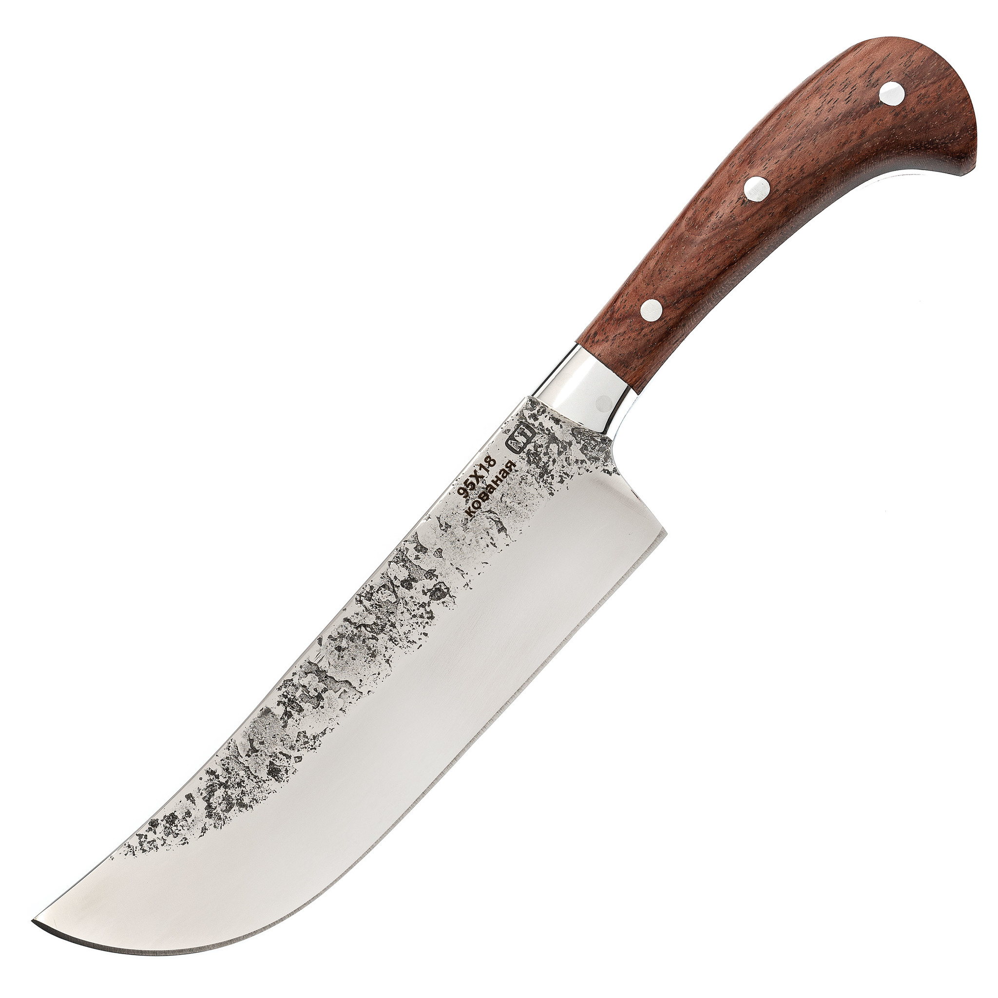Нож кухонный MT-49 средний, кованная сталь 95х18, бубинго