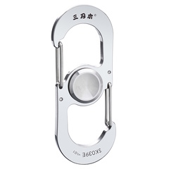 Фото Карабин-спиннер Sanrenmu SK039E, сталь 420