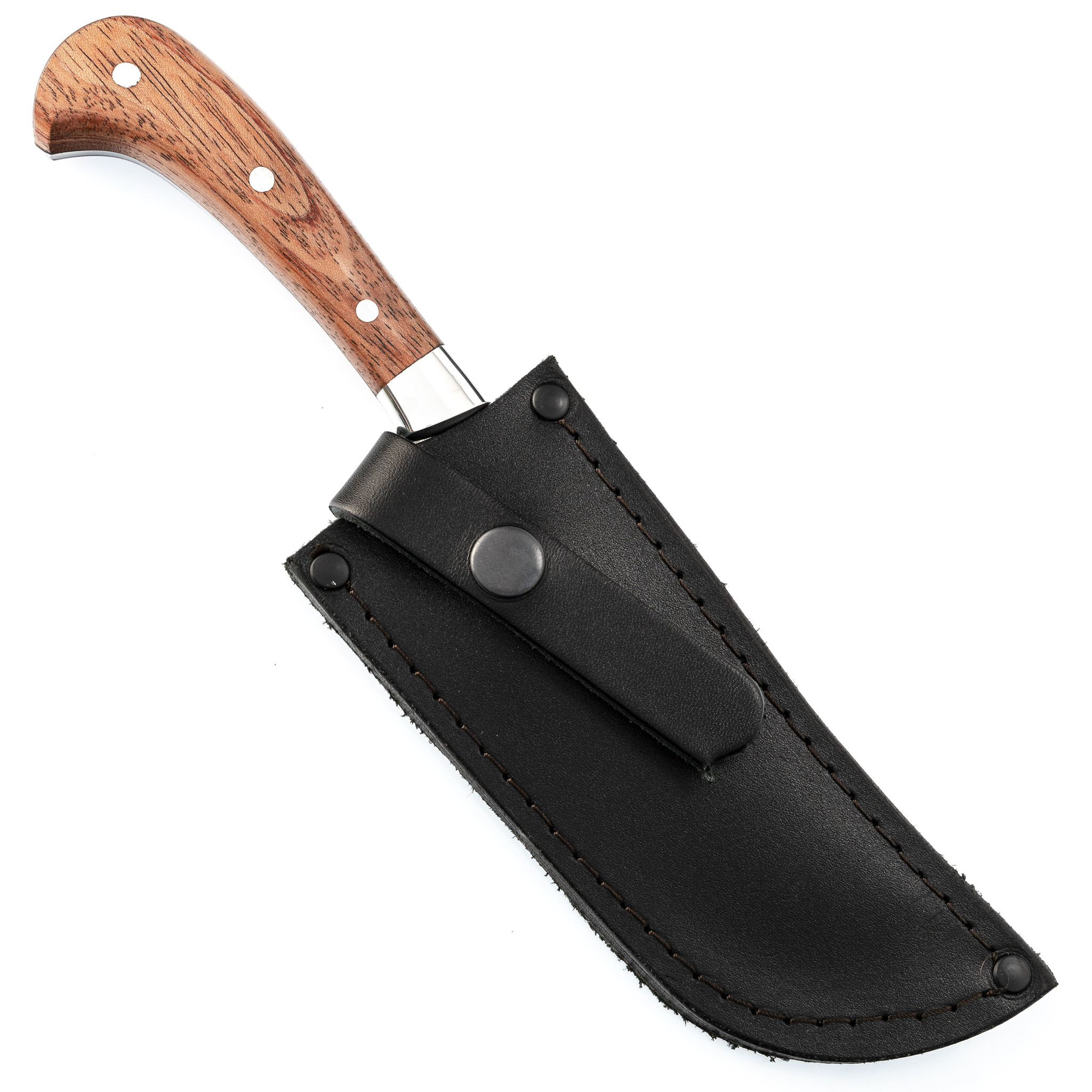 Нож кухонный MT-49 средний, кованная сталь 95х18, бубинго от Ножиков