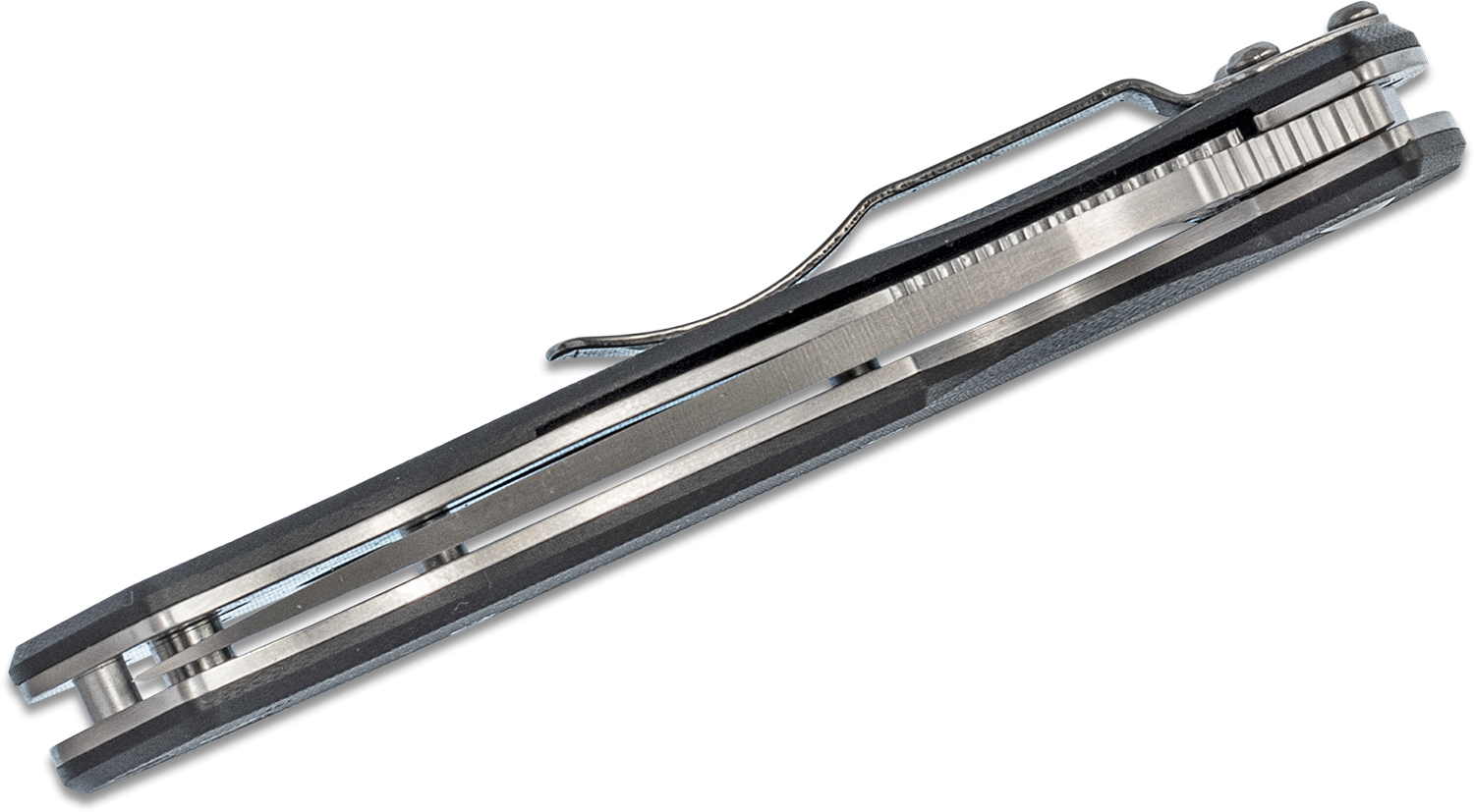 Нож складной Tenacious Spyderco 122GPS, сталь 8Cr13MOV Satin Combo, рукоять стеклотекстолит G-10, чёрный - фото 9