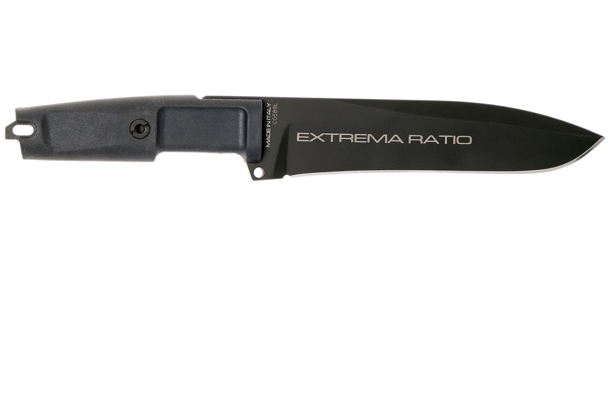 Нож для выживания с фиксированным клинком Extrema Ratio Dobermann IV Tactical, сталь Bhler N690, рукоять Forprene - фото 8