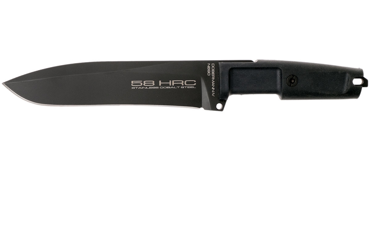 Нож для выживания с фиксированным клинком Extrema Ratio Dobermann IV Tactical, сталь Bhler N690, рукоять Forprene - фото 9
