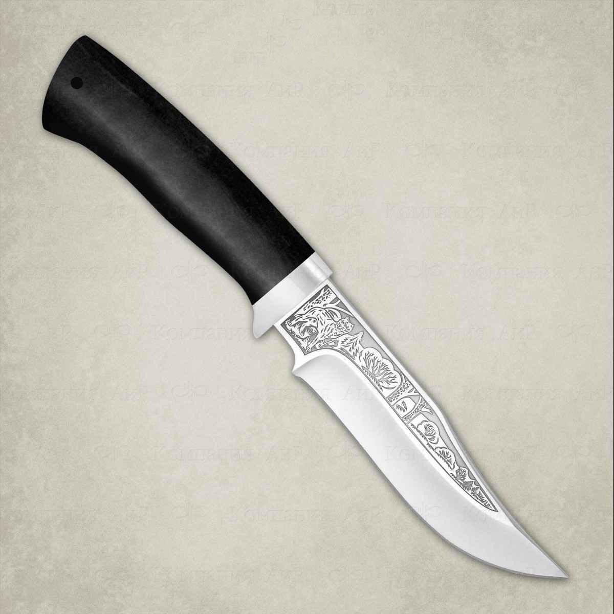 нож гюрза 2 сталь 95х18 граб Нож АиР 