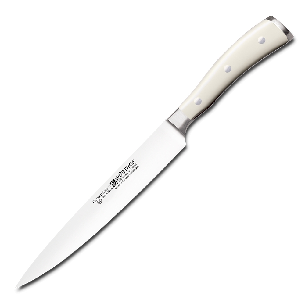 фото Нож для мяса ikon cream white 4506-0/20 wus, 200 мм wuesthof