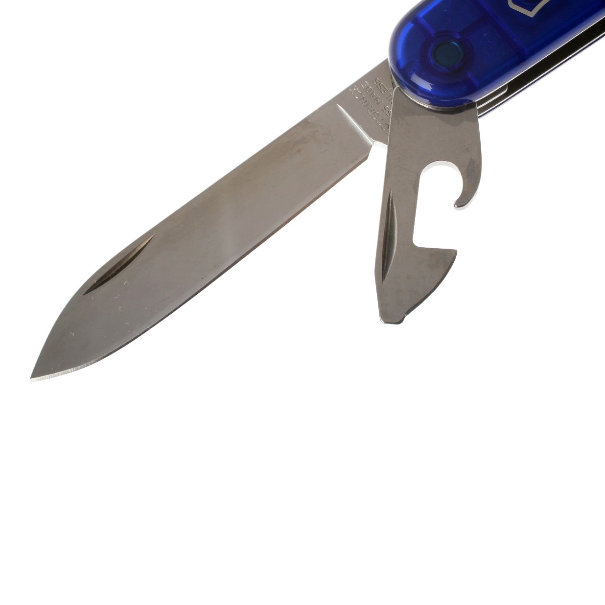 Нож перочинный Victorinox Spartan 1.3603.T2 91мм 12 функций полупрозрачный синий - фото 5