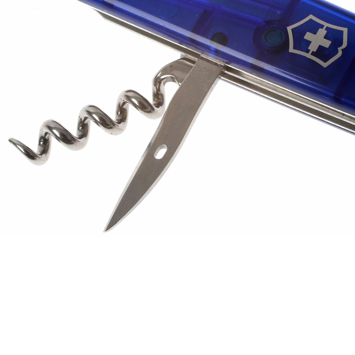 Нож перочинный Victorinox Spartan 1.3603.T2 91мм 12 функций полупрозрачный синий - фото 7