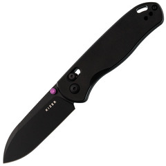 Фото Складной нож Kizer Drop Bear Black, сталь 154CM, рукоять алюминий