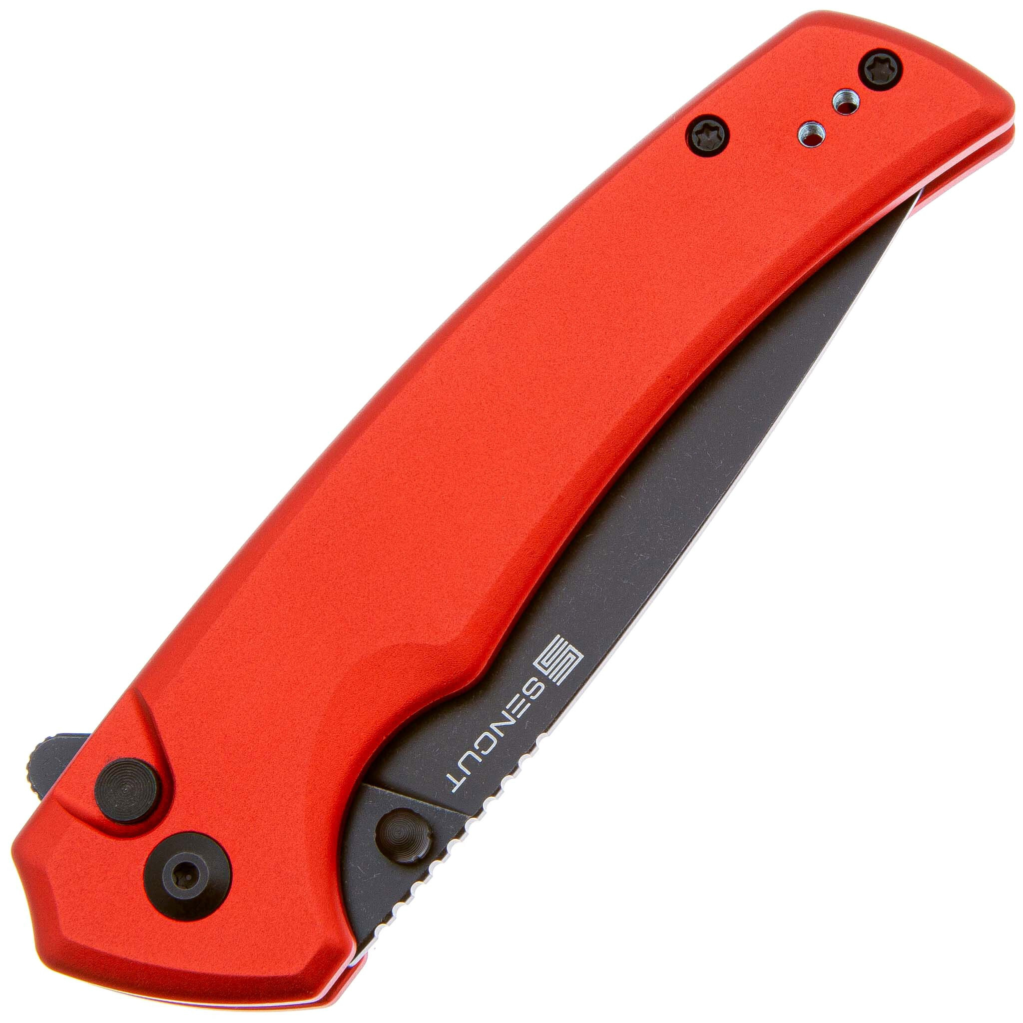 Складной нож Sencut Serene, сталь D2, рукоять алюминий, красный - фото 3