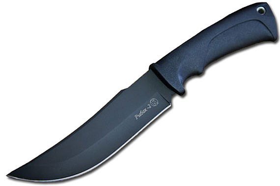 Нож Рыбак-2 черный, Кизляр - фото 1