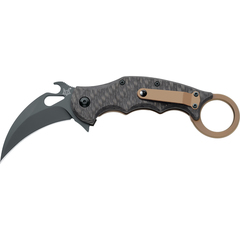 Фото Складной нож Fox IKBS Ball Bearing Karambit, сталь Elmax, рукоять титановый сплав 6Al4V/карбон