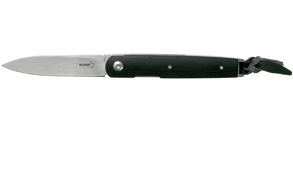 фото Нож складной boker plus lrf, сталь vg10 satin plain, рукоять стеклотекстолит g10, 01bo078