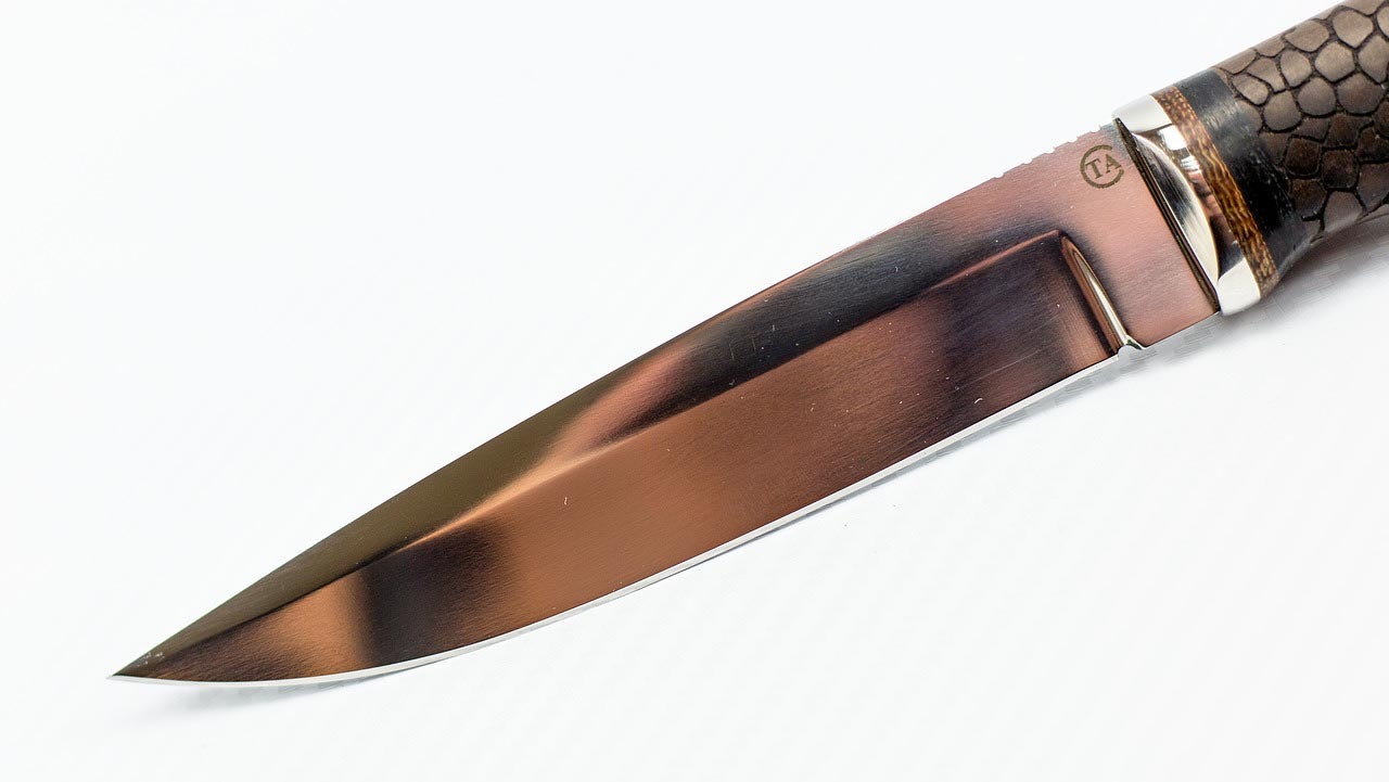 Нож Гюрза-2 сталь D2, граб - фото 2