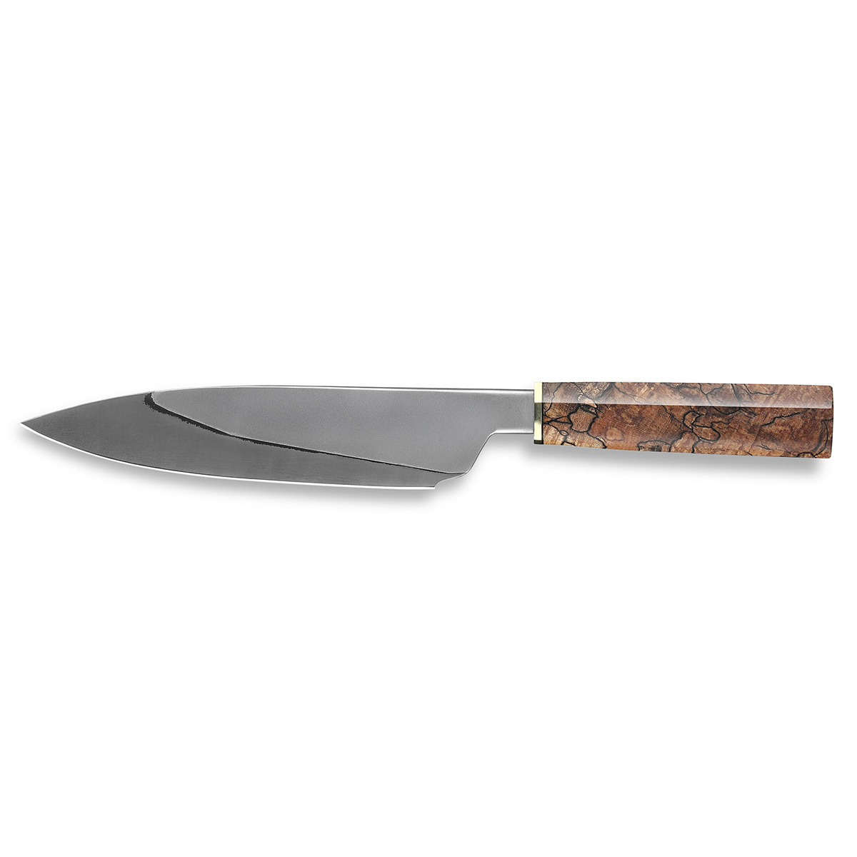 Нож кухонный Xin Cutlery Chef XC139 205мм, сталь 440C/410, рукоять Spalted Maple