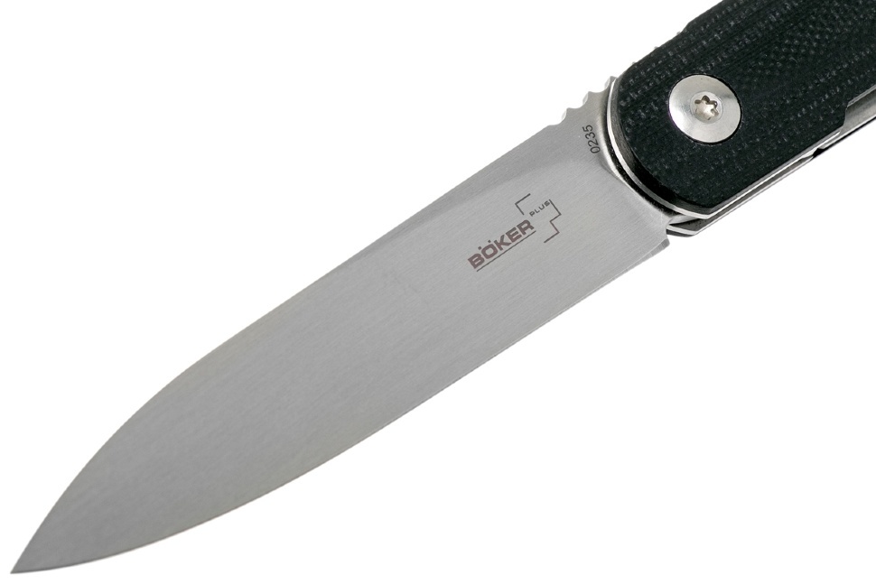 Нож складной Boker Plus LRF, сталь VG10 Satin Plain, рукоять стеклотекстолит G10, 01BO078 - фото 5
