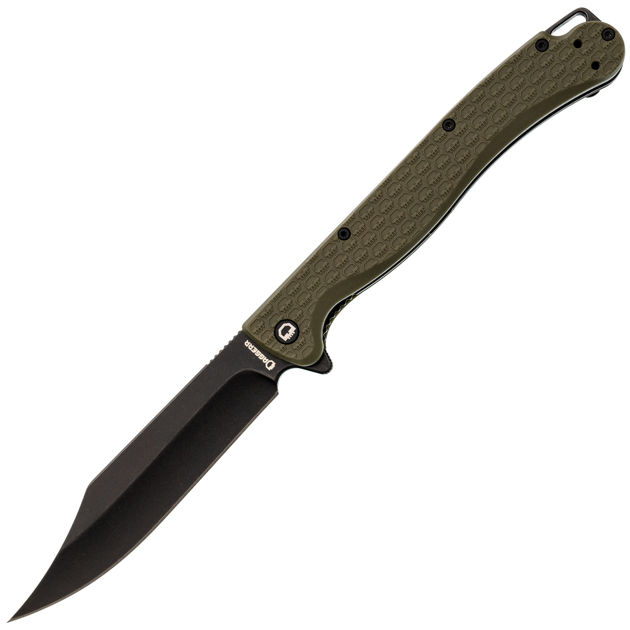

Складной нож Daggerr Toothpick BW, сталь 8Cr14MoV, рукоять оливковый FRN