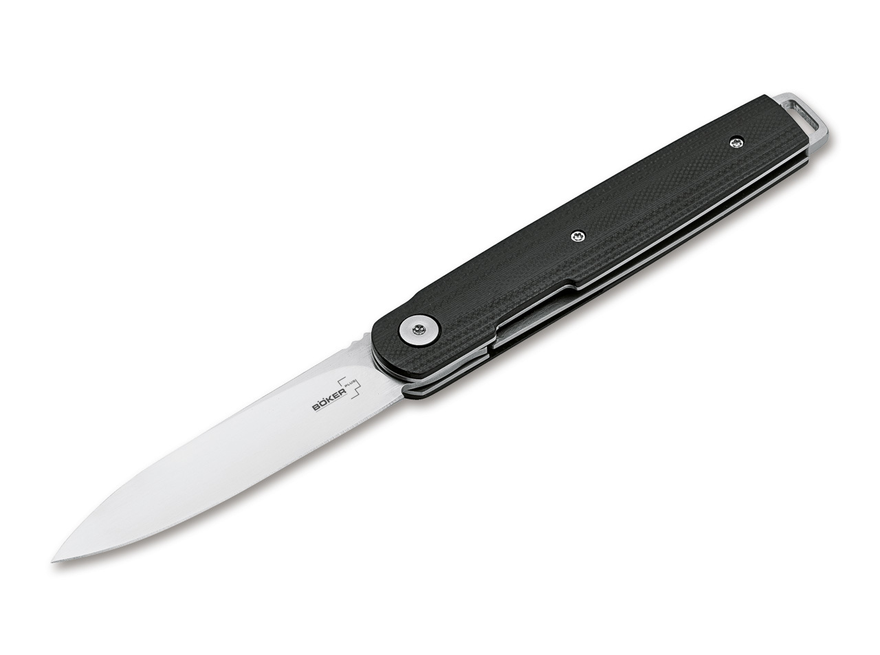 Нож складной Boker Plus LRF, сталь VG10 Satin Plain, рукоять стеклотекстолит G10, 01BO078 - фото 10