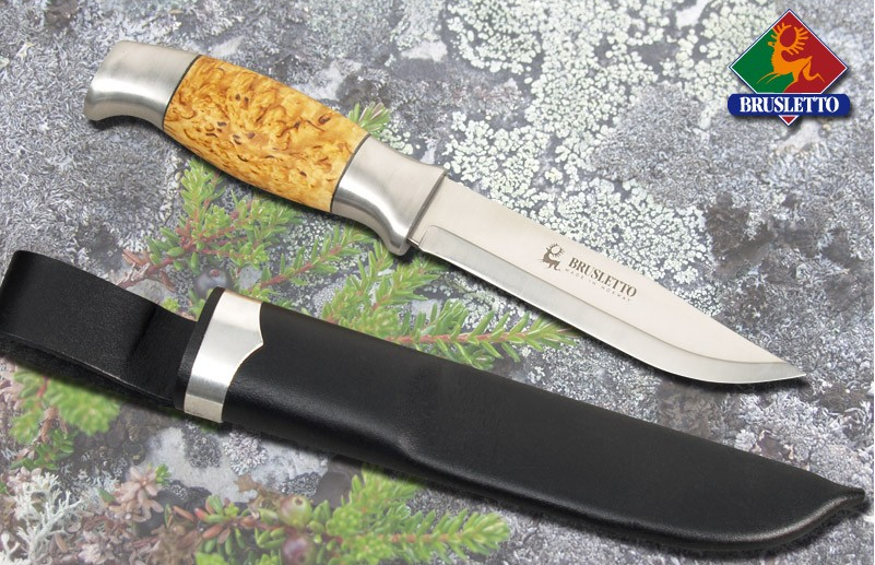 Нож с фиксированным клинком Brusletto Bamsen (Медведь) BR/11402N - фото 2