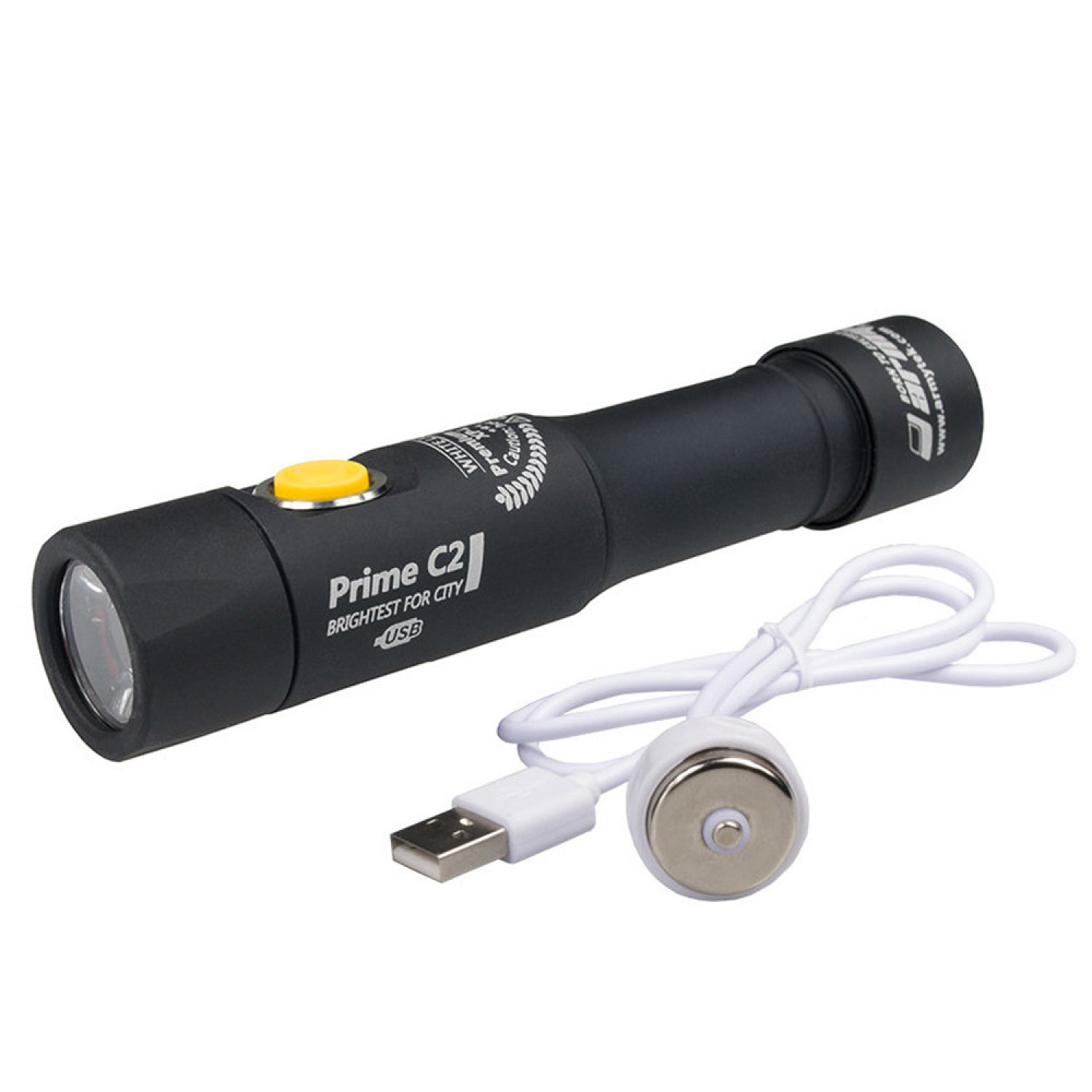 Фонарь светодиодный Armytek Prime C2 Magnet USB+18650, 1160 лм, теплый свет - фото 3