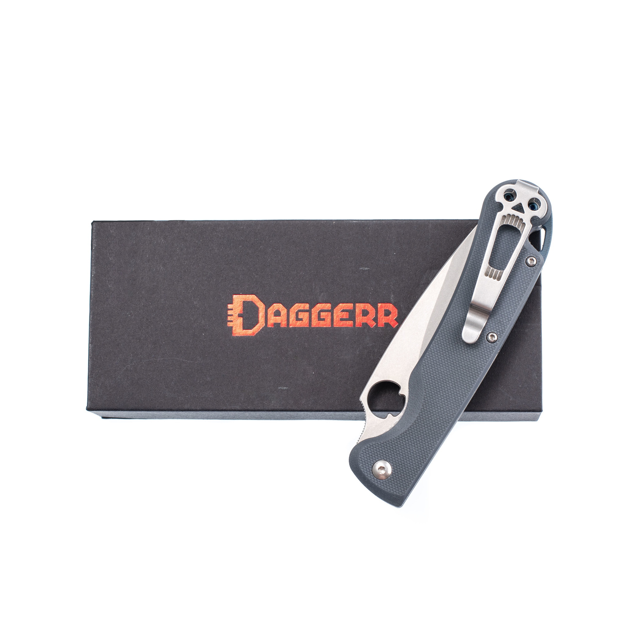 Складной нож Daggerr Sting Gray SW, сталь D2, рукоять G10 - фото 7