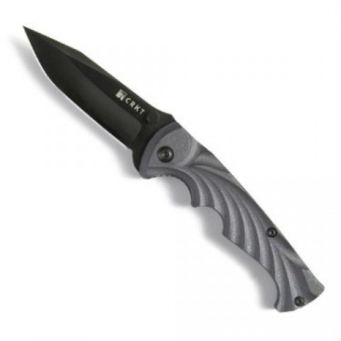 Полуавтоматический складной нож CRKT Tiny Tighe Breaker Black, сталь AUS-8, термопластик