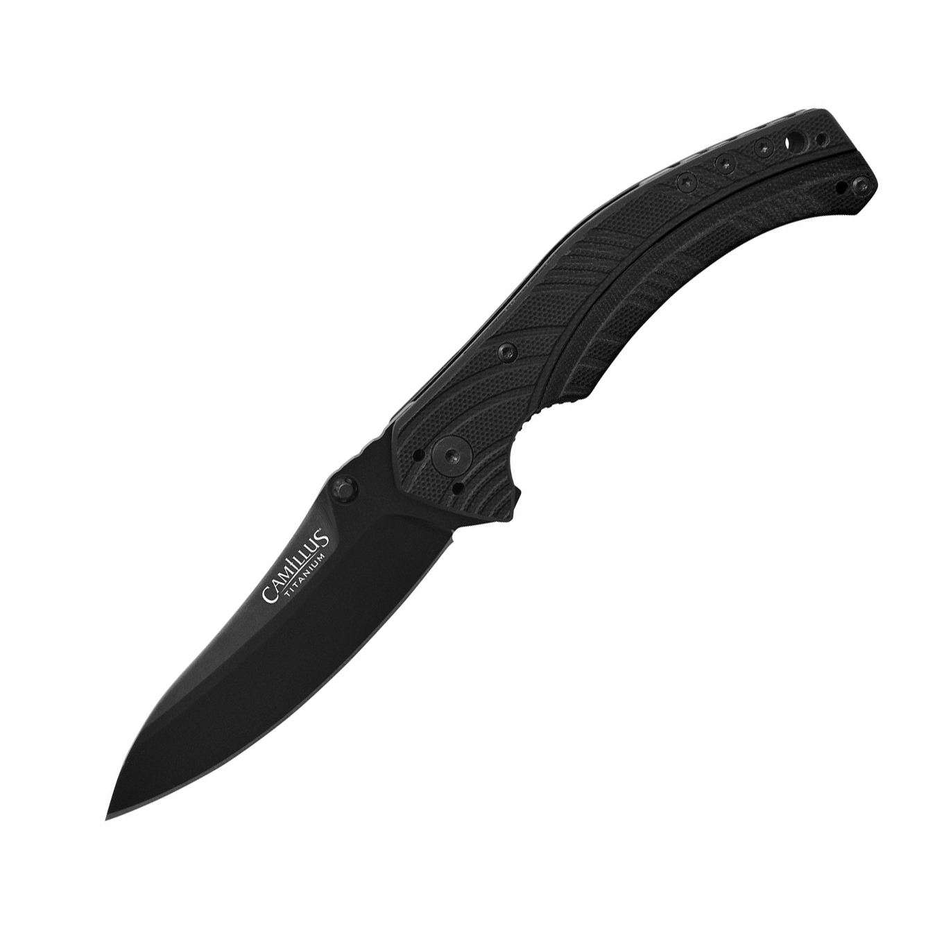 Нож складной Camillus Vanish, сталь AUS-8, рукоять термопластик GRN, чёрный от Ножиков