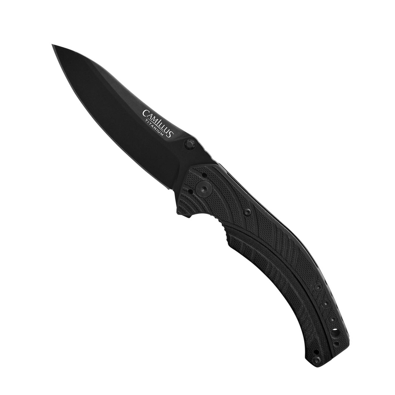 Нож складной Camillus Vanish, сталь AUS-8, рукоять термопластик GRN, чёрный от Ножиков