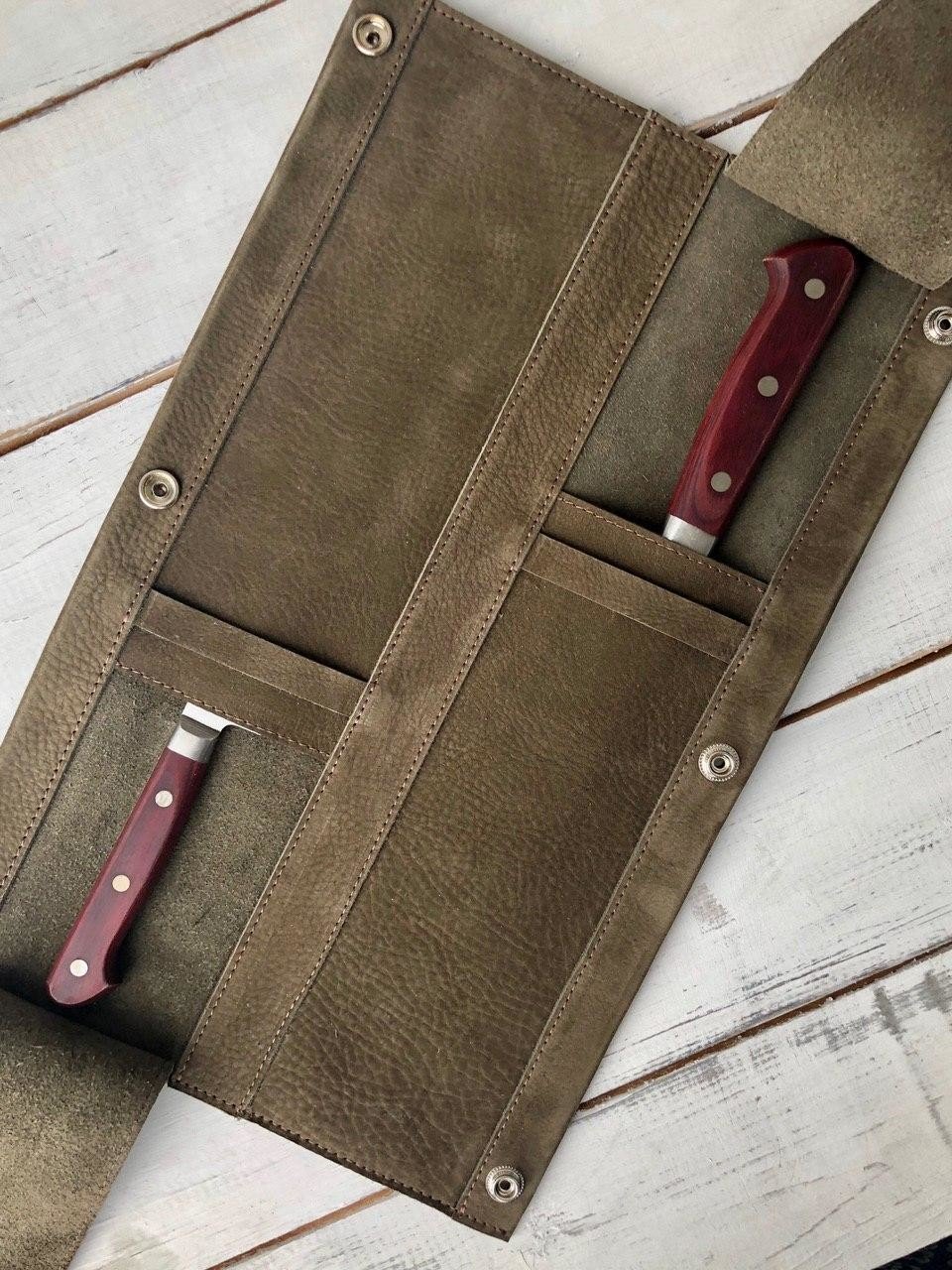 фото Сумка (скрутка) для 2 кухонных ножей knife to meet you bag-duo