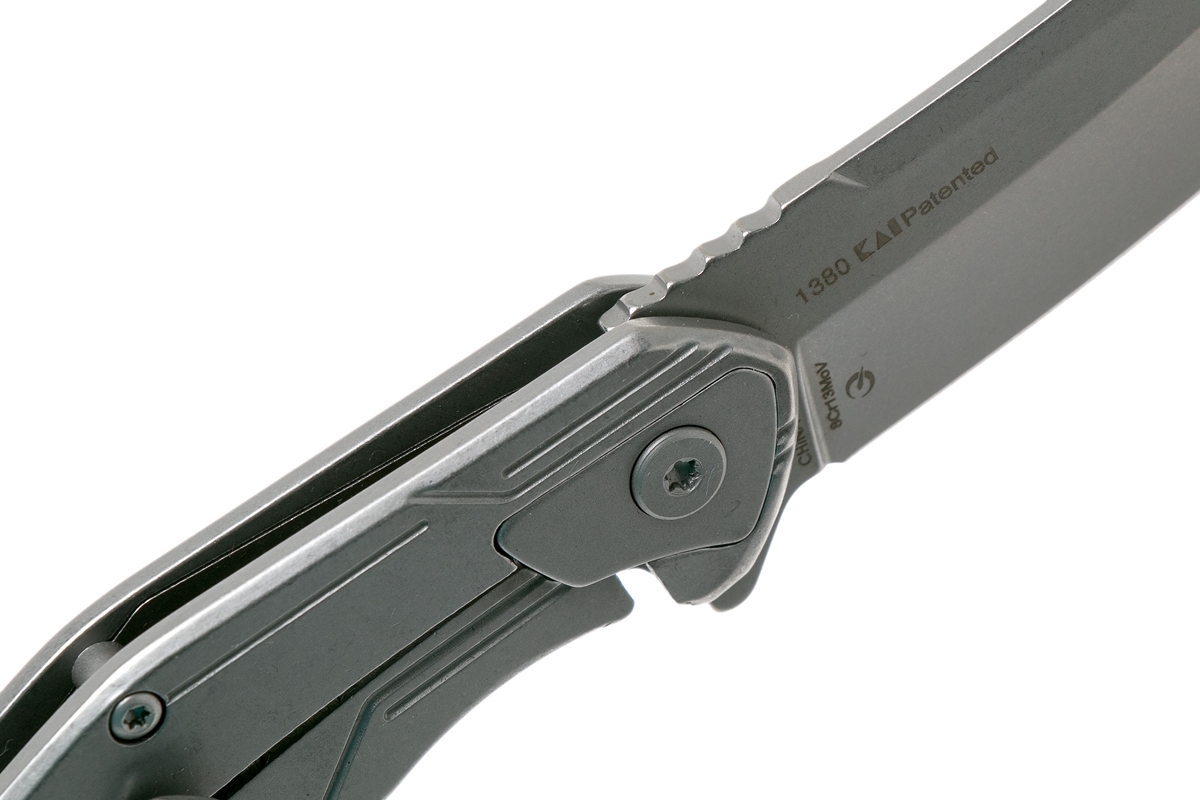 Полуавтоматический складной нож Kershaw Husker, сталь 8Cr13MoV, рукоять нержавеющая сталь - фото 6