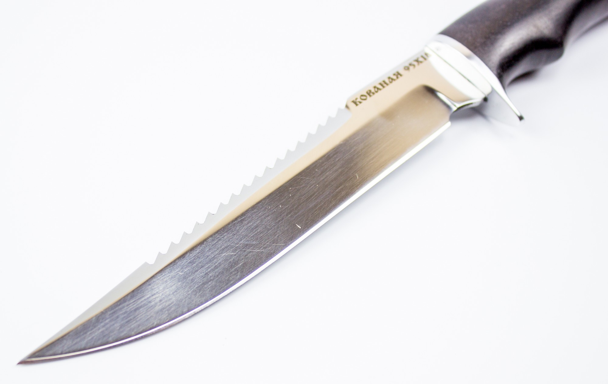 Нож Рыбак, сталь 95х18, рукоять граб - фото 2