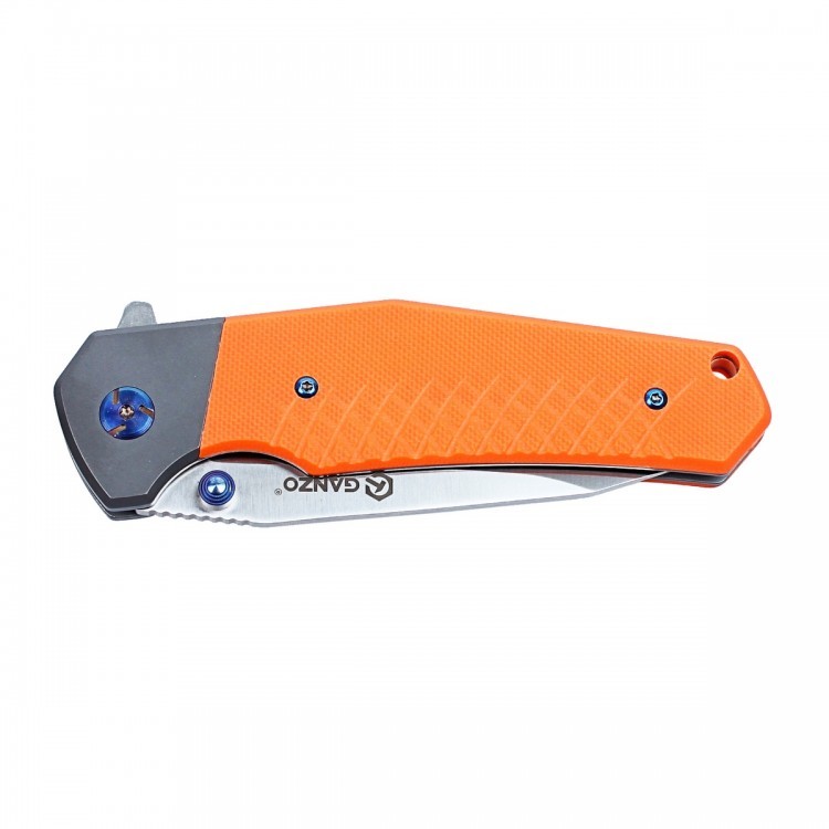 Складной нож Ganzo G7491-OR, оранжевый - фото 5