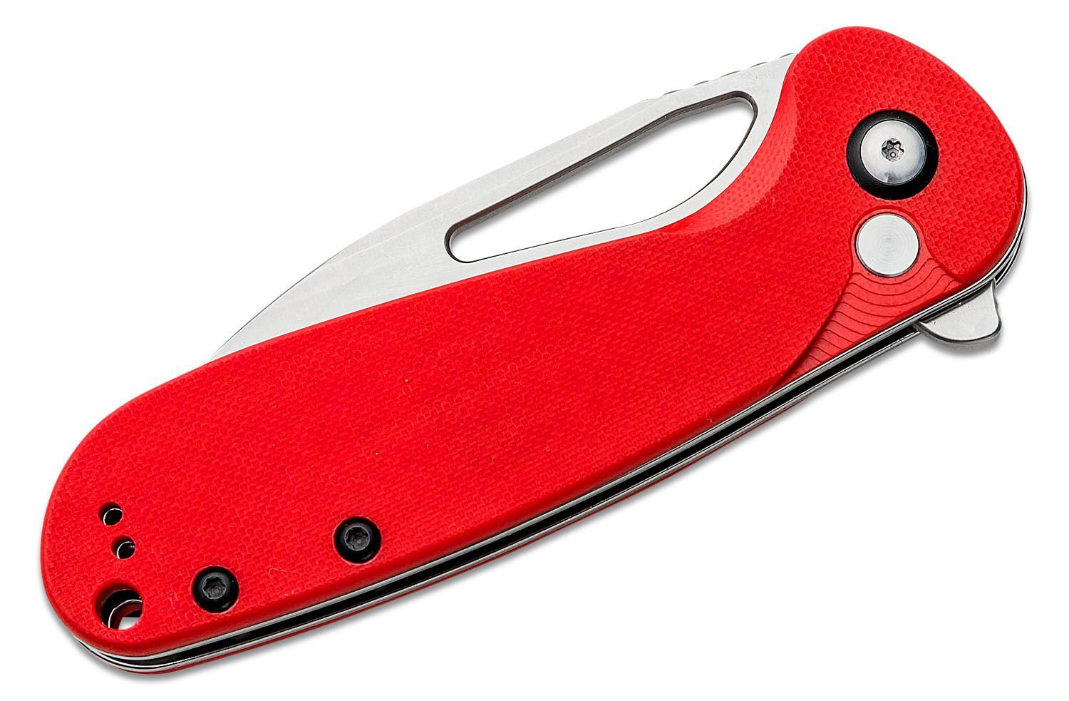 фото Складной нож cjrb lago, сталь ar-rpm9, red g10 cjrb cutlery