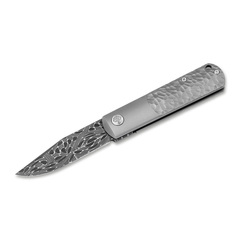 Фото Складной нож Boker BRLW Meteorite Damast, сталь Damascus, рукоять титан