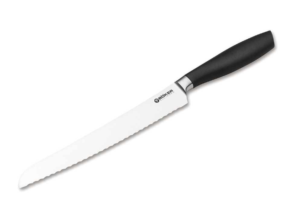 фото Кухонный хлебный нож bker core professional bread knife, 220 мм, сталь x50crmov15, рукоять пластик boker